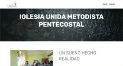 Desktop Screenshot of iglesiaunida.cl
