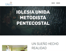 Tablet Screenshot of iglesiaunida.cl
